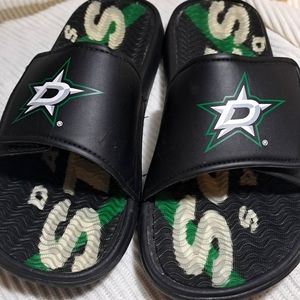 Dallas Stars Slides Sandals XL 13 14 Hockey